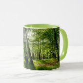 Der Wald im Frühling Tasse (VorderseiteRechts)
