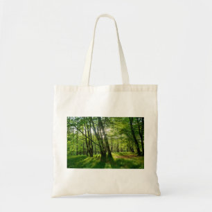 Der Wald im Frühling Tragetasche