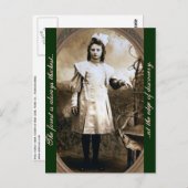 Der Wald ist immer am weitesten am Rande des... Postkarte (Vorne/Hinten)