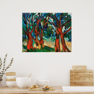 Der Wald Maurice de Vlaminck Poster