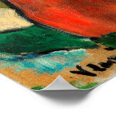Der Wald | Maurice de Vlaminck | Poster (Ecke)