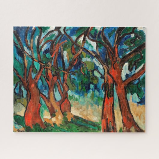 Der Wald | Maurice de Vlaminck | Puzzle (Horizontal)