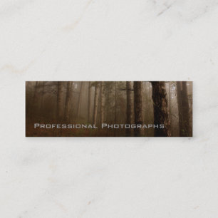 Der Wald Mini Visitenkarte