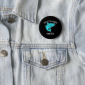 Der Wald-Minnesota-See Angeln Button (Beispiel)