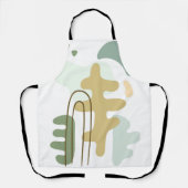 Der Wald modern Abstrakt Schürze (Vorderseite)