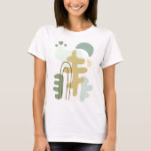 Der Wald modern Abstrakt T-Shirt (Vorderseite)