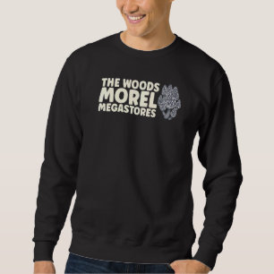Der Wald Morel Megaspeichert Mushroom Mycology Fun Sweatshirt