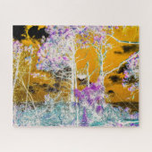 Der Wald nach dem Ian-Puzzle Puzzle (Horizontal)