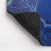 Der Wald nachts - Mäusematte Mousepad (Ecke)