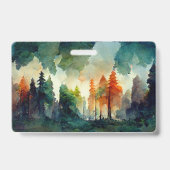 Der Wald (Natur) Ausweis (Rückseite)