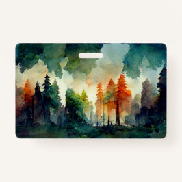 Der Wald (Natur) Ausweis