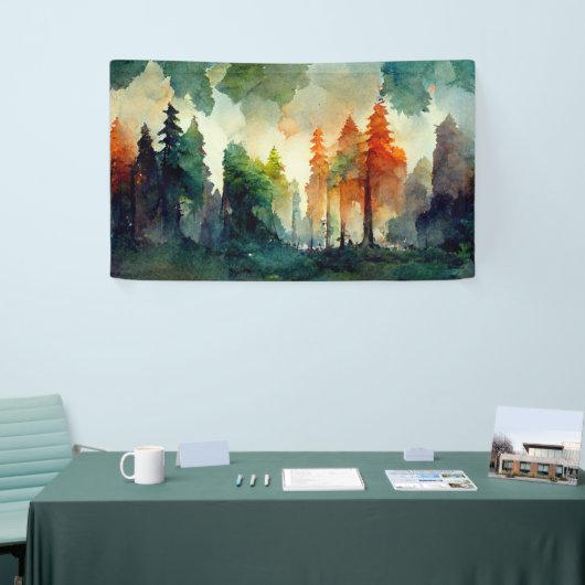 Der Wald (Natur) Banner (Messeveranstaltung)