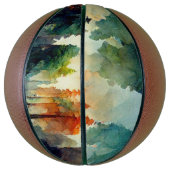 Der Wald (Natur) Basketball (Vertikal)