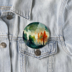 Der Wald (Natur) Button