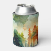 Der Wald (Natur) Dosenkühler (Kanne Vorderseite)