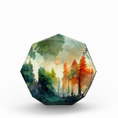 Der Wald (Natur) Fotoblock (Vorderseite)
