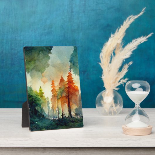 Der Wald (Natur) Fotoplatte (Seite)