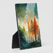 Der Wald (Natur) Fotoplatte (Seite)