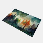 Der Wald (Natur) Fußmatte (Schrägansicht)