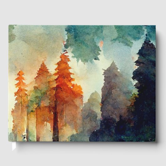 Der Wald (Natur) Gästebuch (Vorderseite)