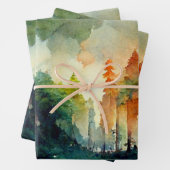 Der Wald (Natur) Geschenkpapier Set (Beispiel)