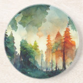 Der Wald (Natur) Getränkeuntersetzer (Vorne)