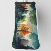 Der Wald (Natur) Golf Headcover (Rotieren 90)