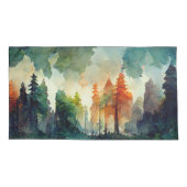 Der Wald (Natur) Kissenbezug (Rückseite)