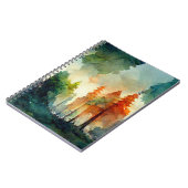 Der Wald (Natur) Notizblock (Linke Seite)