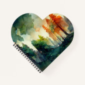 Der Wald (Natur) Notizblock (Vorderseite)