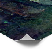 Der Wald (Natur) Poster (Ecke)