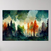 Der Wald (Natur) Poster (Vorne)