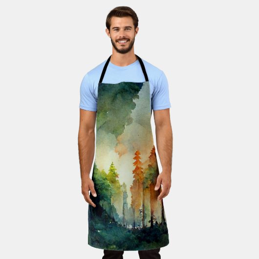 Der Wald (Natur) Schürze (Getragen)