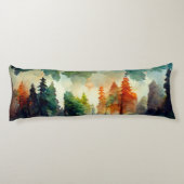 Der Wald (Natur) Seitenschläferkissen (Rückseite)