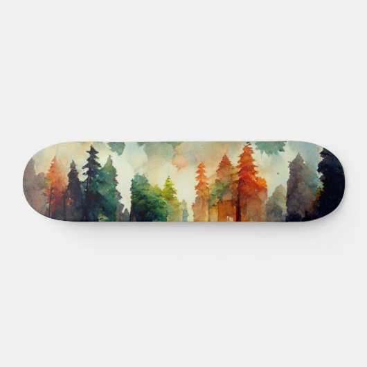Der Wald (Natur) Skateboard (Horizontal)