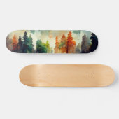 Der Wald (Natur) Skateboard (Horizontal)