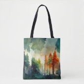 Der Wald (Natur) Tasche (Vorderseite)