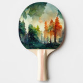 Der Wald (Natur) Tischtennis Schläger (Vorderseite)