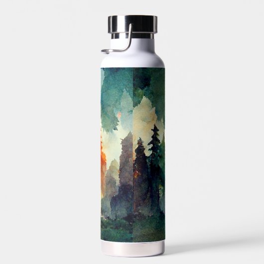 Der Wald (Natur) Trinkflasche (Rechts)