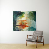 Der Wald (Natur) Wandteppich (Beispiel (Horizontal))