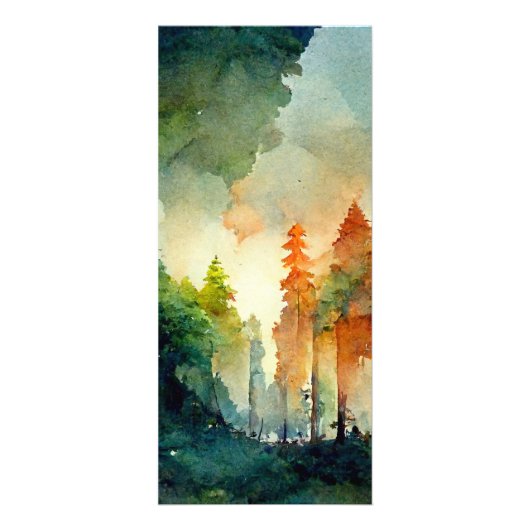 Der Wald (Natur) Werbekarte (Vorne)