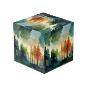 Der Wald (Natur) Würfel (Rückseite Schrägansicht)