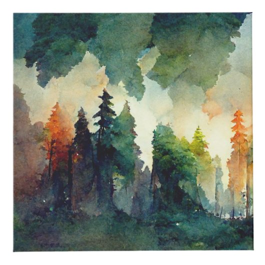 Der Wald (Natur) Würfel (Vorderseite)