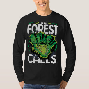 Der Wald nennt Umeltkreer Mushroom Forest Cle T-Shirt