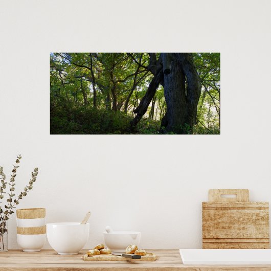 Der Wald Poster (Küche)