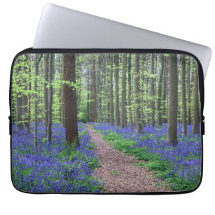 Der Wald von Halle Halle, Belgien Laptopschutzhülle