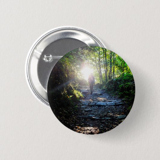 Der Wald von O Cebreiro Button (Vorne & Hinten)