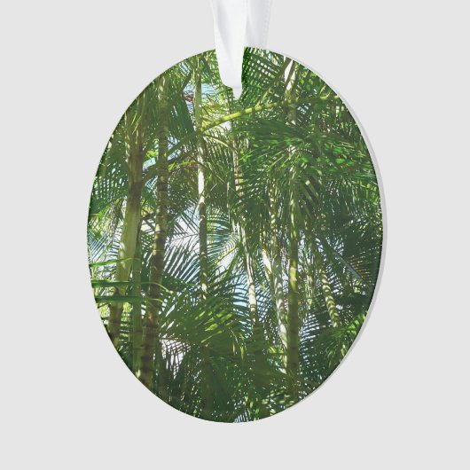 Der Wald von Palmen tropische Natur Ornament (Vorderseite)