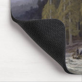 Der Wald von Valdoniello, Korsika, 1869 (Öl auf c Mousepad (Ecke)