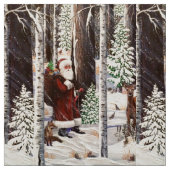 Der Waldbesucher 3 Stoff (Muster)